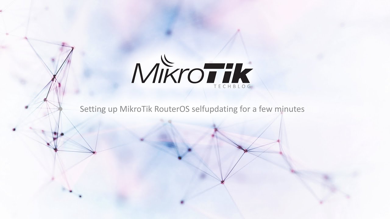 mikrotik routeros upgrade